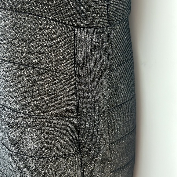 LADY DUTCH | Sparkly Body Con Little Black Dress - Picture 7 of 10